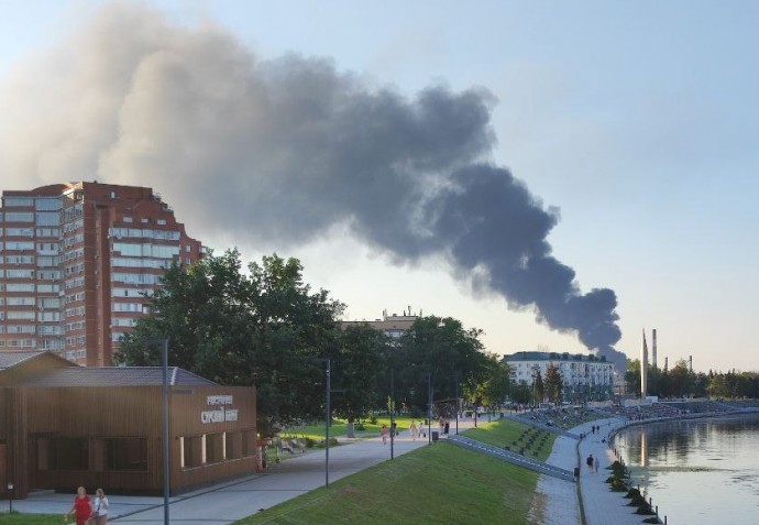 В МЧС озвучили причину пожара на ТЭЦ-1 в Пензе