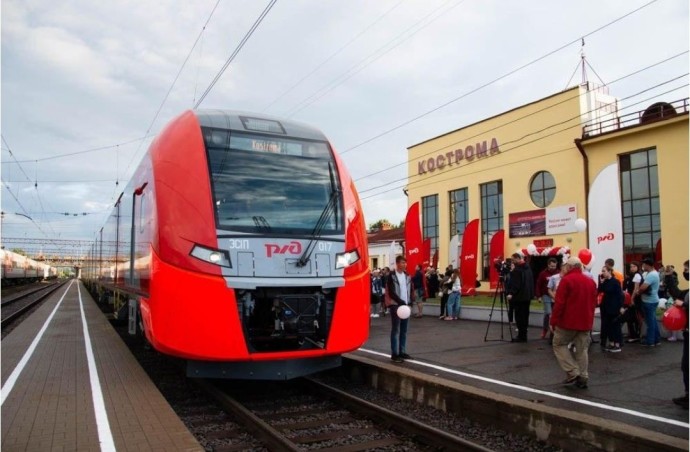 Больше 160 тысяч пассажиров проехались на костромских «Ласточках»