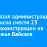 Суд обязал администрацию Байкальска снести 23 металлоконструкции на побережье Байкала