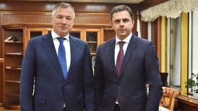 Марат Хуснуллин провёл встречу с губернатором Орловской области Андреем Клычковым