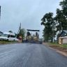 В селе Загарье ремонтируют дорогу на улице Гагарина