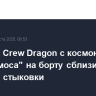 Корабль Crew Dragon с космонавтом "Роскосмоса" на борту сблизился с МКС для стыковки