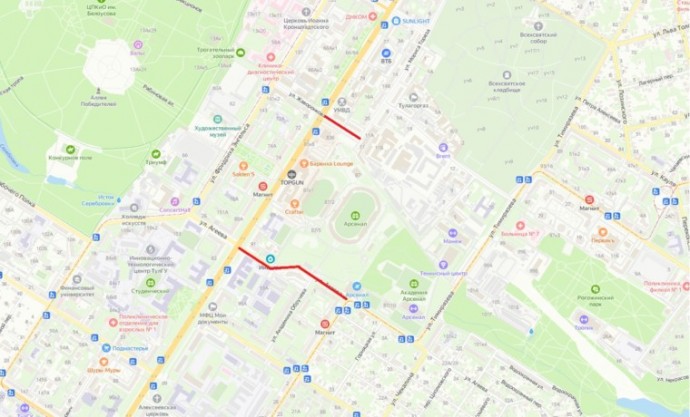 На улицах Жаворонкова и Агеева перекроют движение