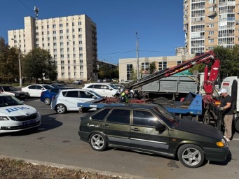 В Магнитогорске задержан автомобиль, за рулем которого сидел подросток