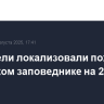 Спасатели локализовали пожар в ялтинском заповеднике на 2 га
