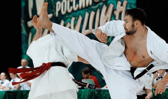 Тульские спортсмены взяли весь комплект наград на чемпионате и первенстве России по киокушин