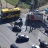 В результате тройного ДТП в Ярославле пострадал водитель