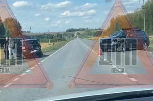 На трассе Пенза – Сердобск разбились две машины