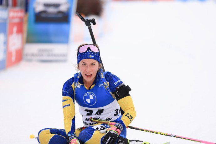 Шведкская биатлонистка Магнуссон: "Россию рано допускать на Олимпиаду" Шведкская биатлонистка Магнуссон: "Россию рано допускать на Олимпиаду"