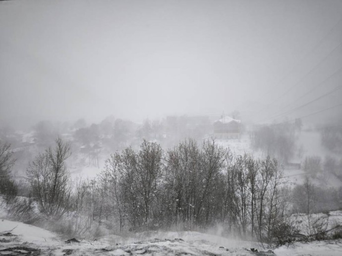 ​В Пермском крае зафиксирован самый сильный снегопад с конца ноября