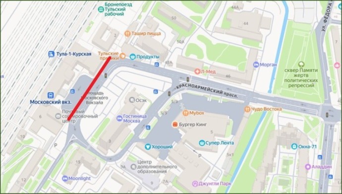 В субботу около Московского вокзала ограничат остановку и парковку