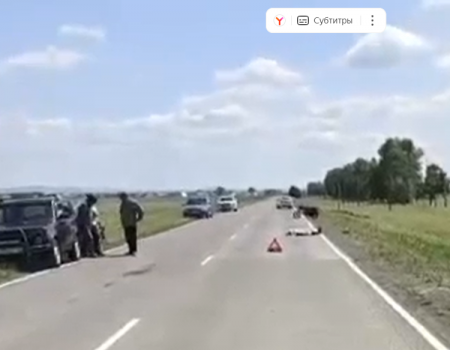 В Башкирии водитель мопеда погиб во встречном ДТП с фургоном