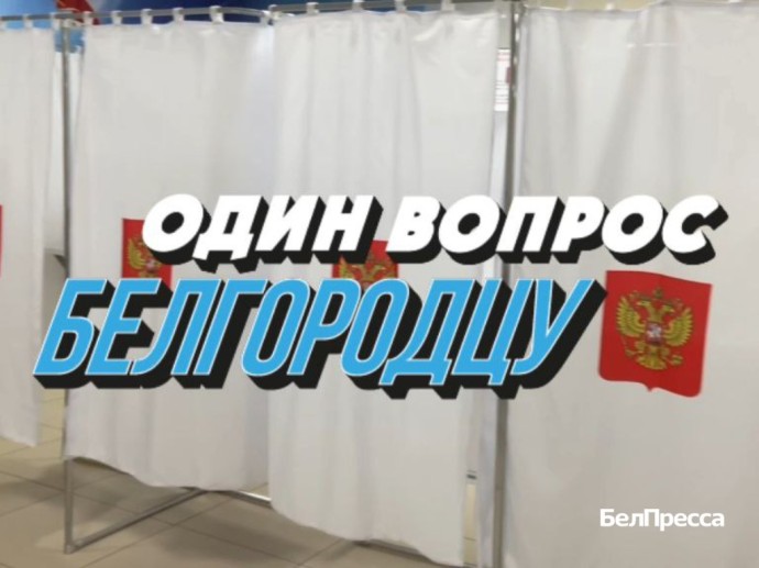 Почему белгородцы голосуют?