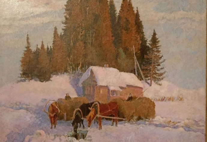 В Крапивне открылась выставка памяти художника Владимира Голубова В Крапивне открылась выставка памяти художника Владимира Голубова