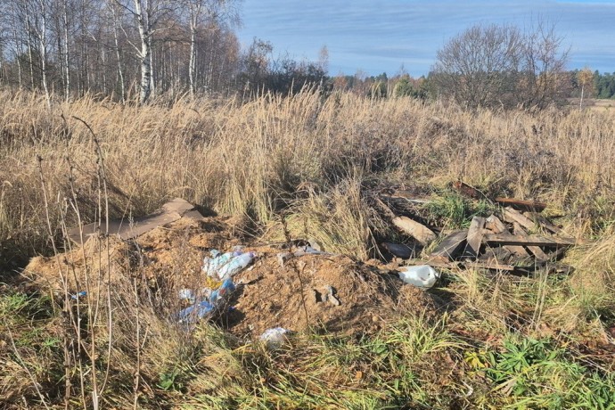 В Волжском районе Марий Эл обнаружена незаконная свалка В Волжском районе Марий Эл обнаружена незаконная свалка