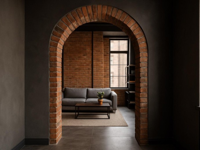 Зеркальные вставки по периметру проёма создают эффект расширения пространства Зеркальные вставки по периметру проёма создают эффект расширения пространства