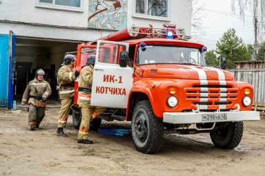 Сотрудники ИК-1 УФСИН по Кировской области предотвратили пожар в Котчихе