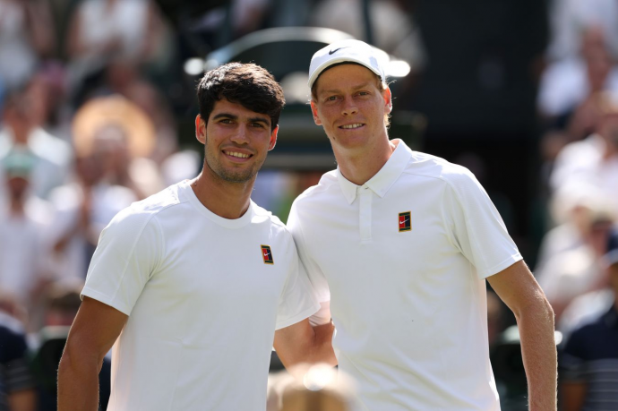 Синнер рассказал о важности соперничества с Алькарасом Синнер рассказал о важности соперничества с Алькарасом