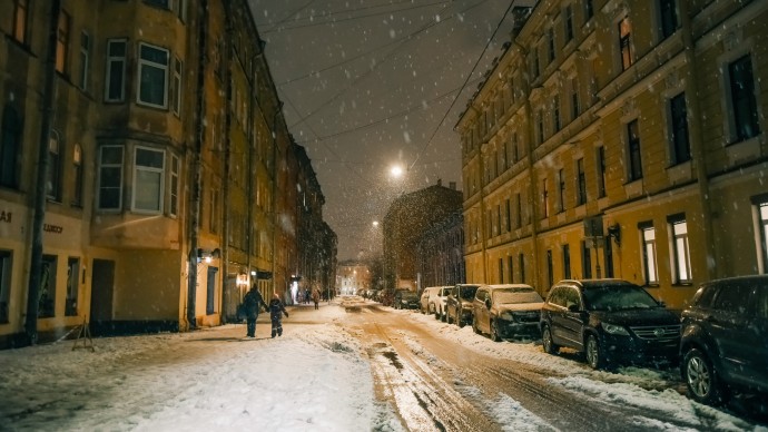 В Петербурге ожидается снег в середине ноября