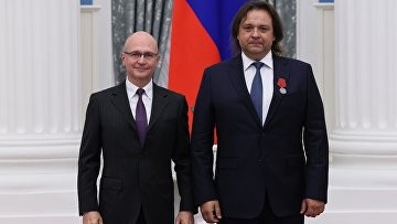 Главный редактор РАПСИ Олег Ефросинин награжден за заслуги перед Отечеством