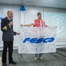 Флаг FESCO совершил путешествие из Антарктиды на Северный полюс и вернулся во Владивосток