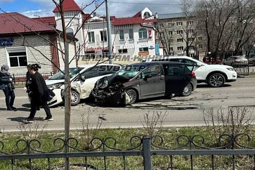 В Свободном в жестком ДТП пострадал водитель
