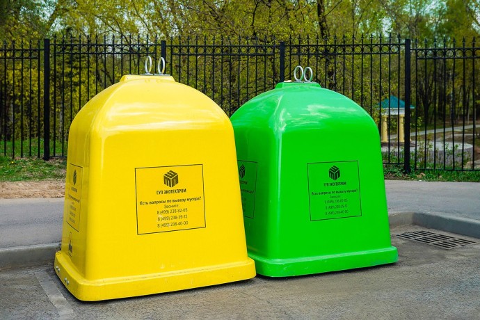 Более 4,1 тысячи тонн стекла и пластика собрано в контейнеры-колокола с начала года Более 4,1 тысячи тонн стекла и пластика собрано в контейнеры-колокола с начала года