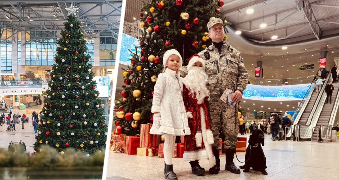 Домодедово дарит праздник: аэропорт встречает пассажиров новогодней елкой и сюрпризами Домодедово дарит праздник: аэропорт встречает пассажиров новогодней елкой и сюрпризами