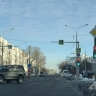 Светофор в районе торгового центра "Аист" не работает в Южно-Сахалинске