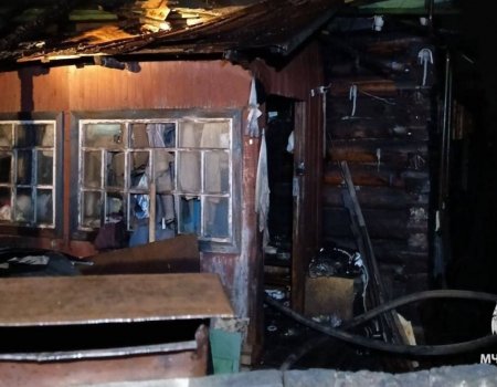 В Уфе при пожаре в частном доме погиб мужчина