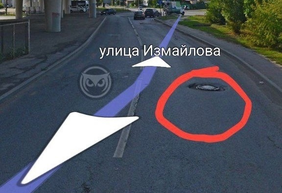 Пензенских водителей предупреждают об опасности на улице Измайлова