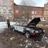 В Кирове сгорел автомобиль