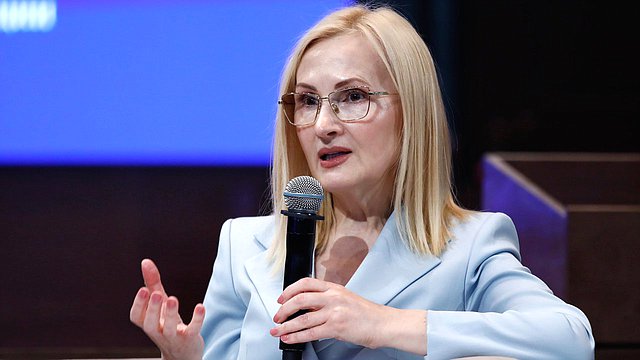Ирина Яровая на ПМЭФ заявила о важности проведения выездных диспансеризаций Ирина Яровая на ПМЭФ заявила о важности проведения выездных диспансеризаций