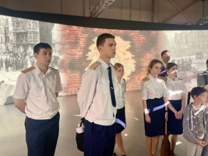 Следователи СК России по городу Санкт-Петербургу исследуют историю   в патриотическом парке