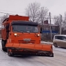 В Саранске расчищают улицы от первого снега