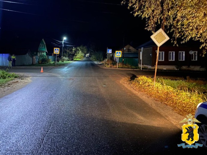 В Ярославской области молодой человек на «Ладе» сбил женщину-велосипедиста