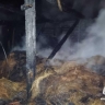 В Башкирии женщина погибла при пожаре из-за удара молнии