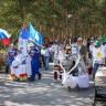 «Кындыкан, ракета и синий трактор»: в Якутске состоялся парад колясок