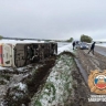 В Башкирии опрокинулся пассажирский автобус