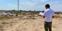 Астраханский водитель попался на нелегальном сбросе отходов