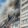 На Кирова в Уфе тушат пожар в многоэтажке
