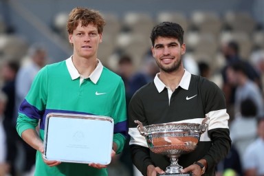 Синнер признал, что не сможет потеснить Алькараса с первого места рейтинга ATP в нынешнем году