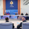 Глава МЧС России Александр Куренков и помощник Президента страны Руслан Эдельгериев обсудили вопросы мониторинга природных пожаров
