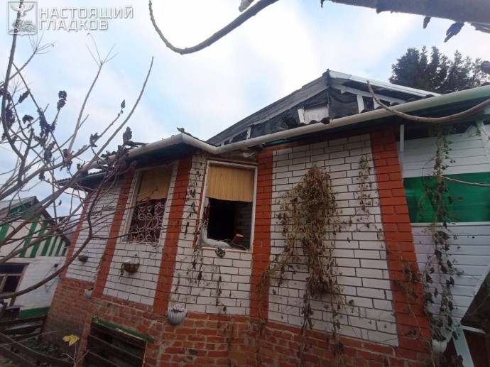 В Белгородском районе дрон ВСУ ударил по частному дому – ранены двое