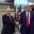 Путин и Трамп почти одновременно вышли из своих самолетов на Аляске и встретились на летном поле