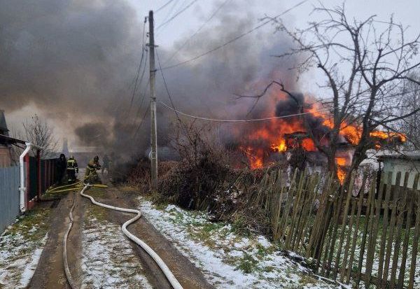 Вчера тульские спасатели ликвидировали последствия четырёх ДТП и два пожара