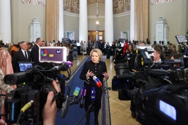 Матвиенко: форум «Содружество моды» помогает компаниям выходить на новые рынки