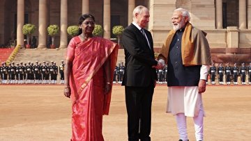 Путин: работа над соглашением о свободной торговле между ЕАЭС и Индией ведется