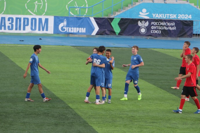 Юные футболисты Якутии добились победы на выездном матче на Сахалине
