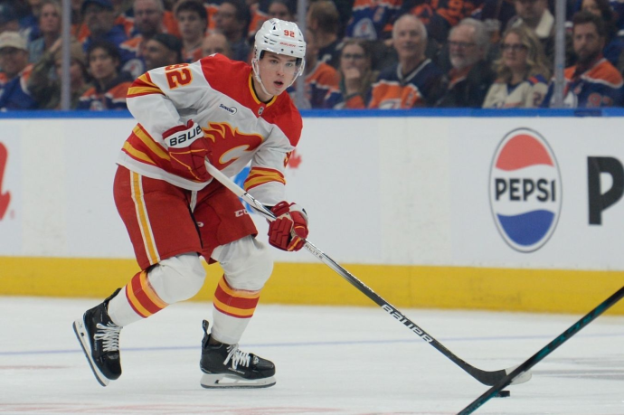 "Калгари" объявил о переводе российского форварда Гридина в фарм-клуб в АХЛ